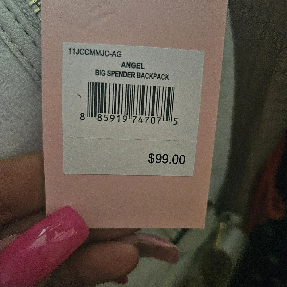 Juicy Couture Cream Backpack